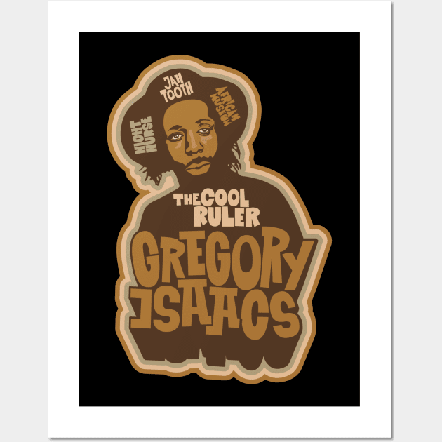 Soulful Melodies: A Reggae Tribute to Gregory Isaacs Wall Art by Boogosh